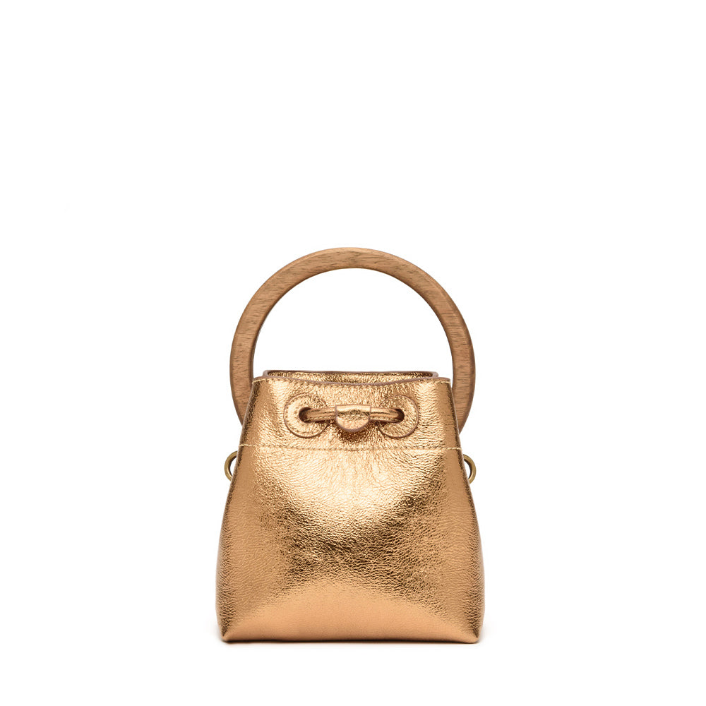 Bolsa Ange Bucket Âmbar