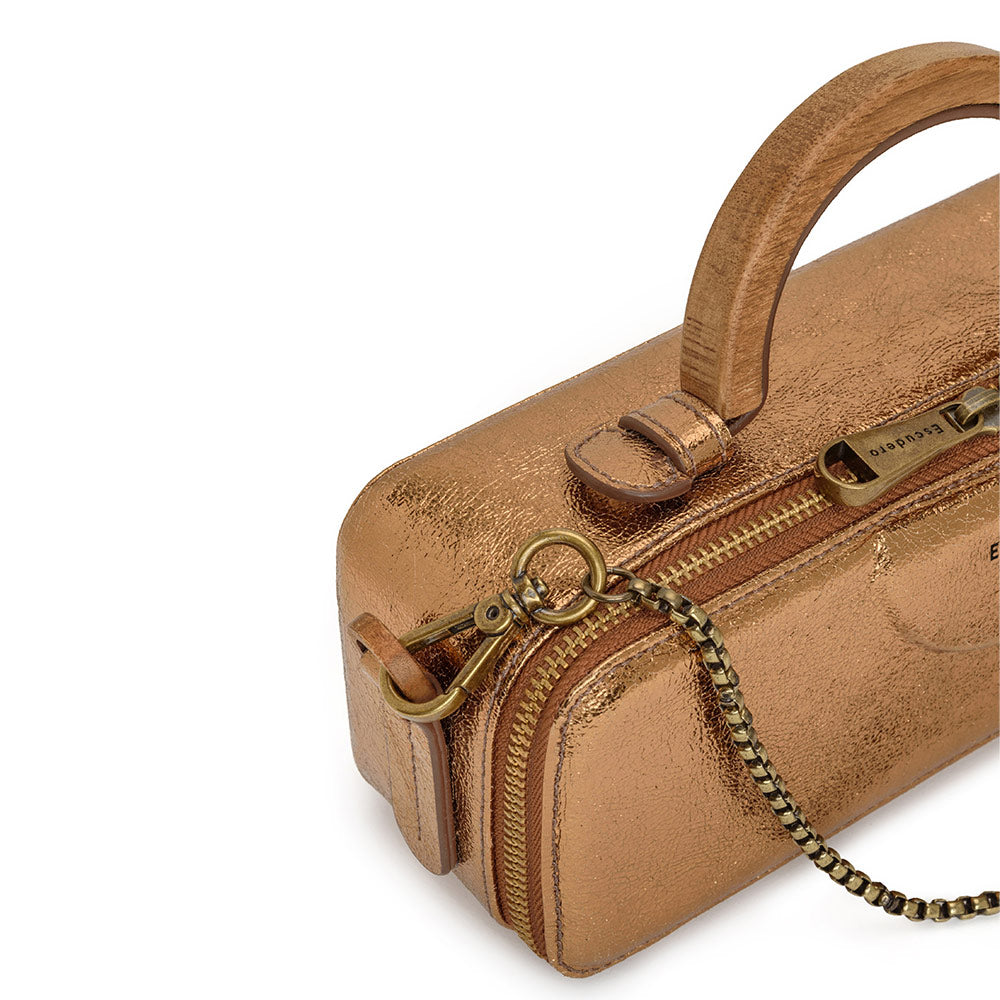 Bolsa Mini Helle Wide Âmbar