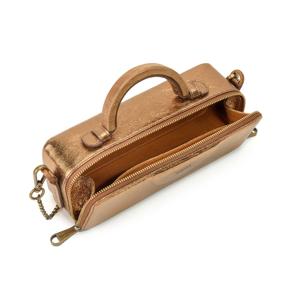 Bolsa Mini Helle Wide Âmbar