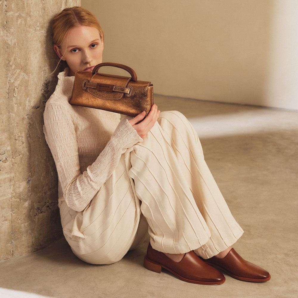 Bolsa Lille Sascha Wide Âmbar