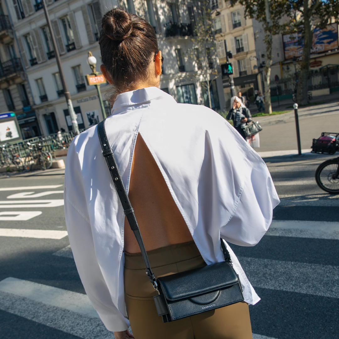 Bolsa Lille Anik Wide Níquel