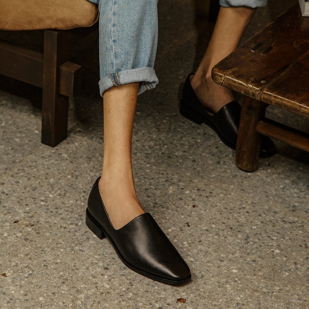 Escudero-Sapato-Loafer-Chiara-Preto-Couro