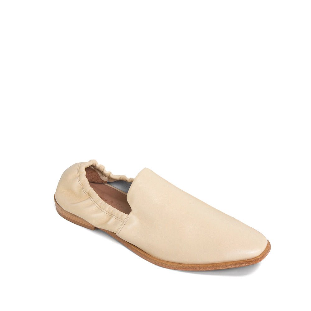 Escudero-Sapato-Slipper-Tessa-Creme-Couro