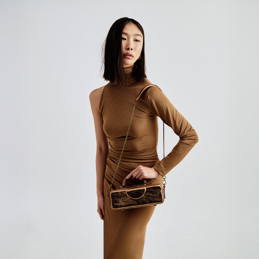 Bolsa Helle Wide Âmbar