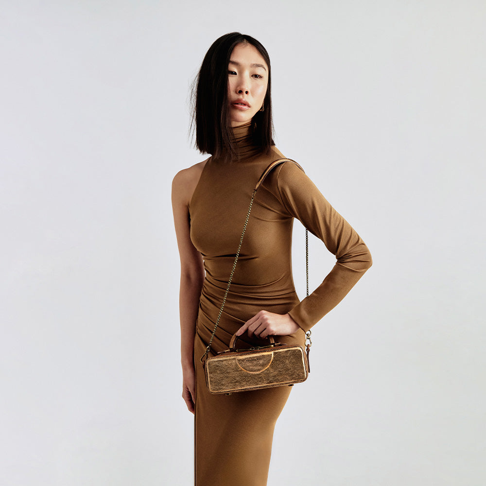 Bolsa Helle Wide Âmbar