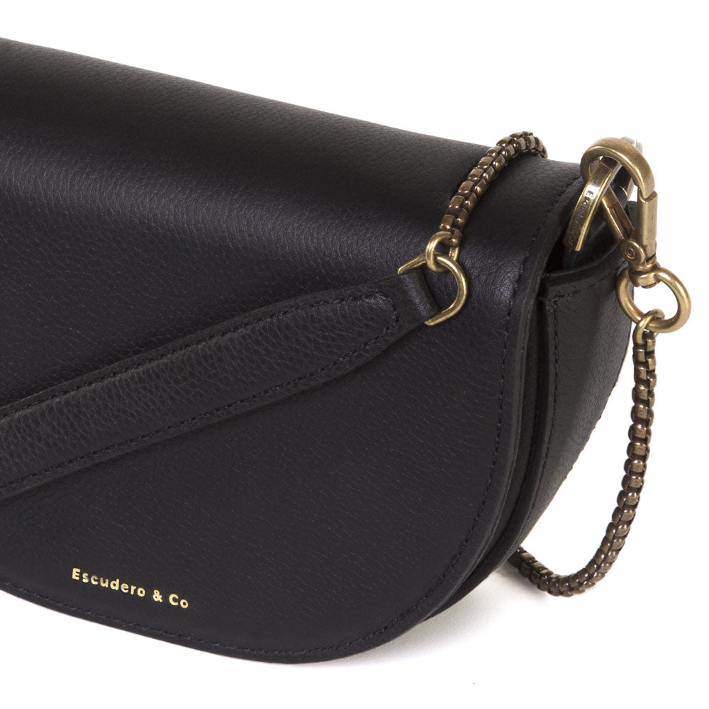 escudero-bolsa-preto-off-white-feminina-couro-pequena-detalhe